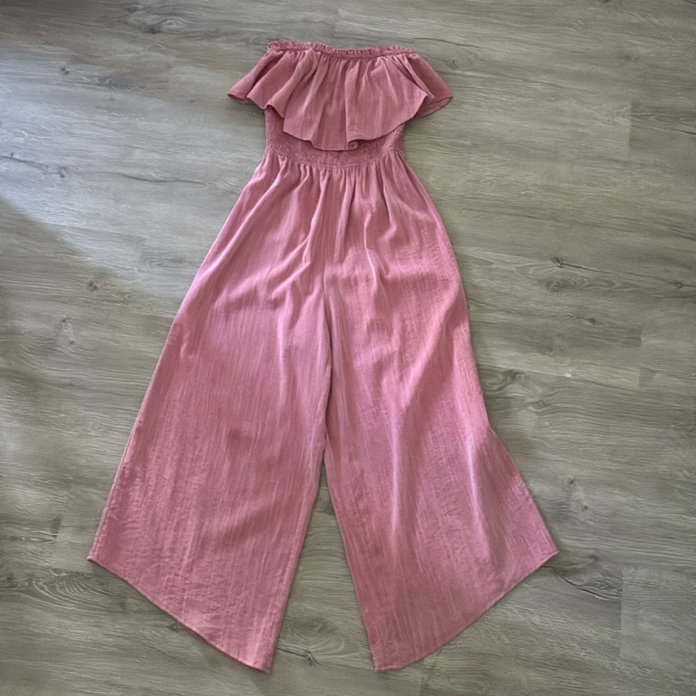 Strapless jumpsuit